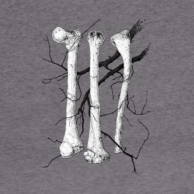 Branches & Bones by Averinartprint